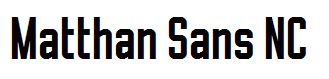 Matthan Sans NC