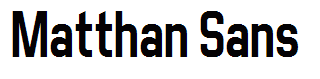 Matthan Sans