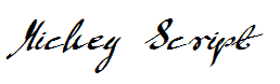 Mickey Script