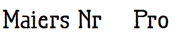 Maiers Nr.21 Pro