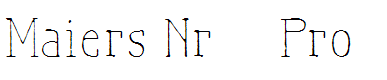 Maiers Nr.21 Pro