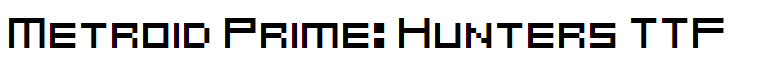 Metroid Prime: Hunters TTF