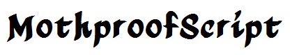 MothproofScript