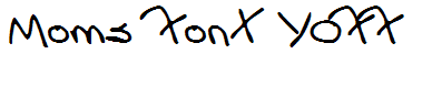 Moms Font YOFF
