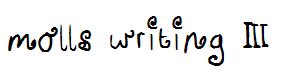 molls writing 3