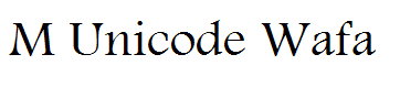 M Unicode Wafa