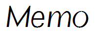 Memo