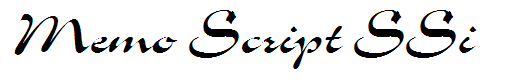 Memo Script SSi