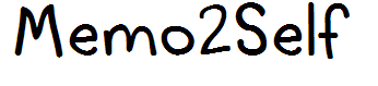 Memo2Self