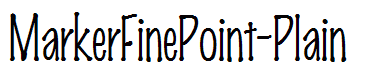 MarkerFinePoint-Plain