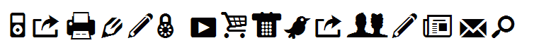 Modern Pictograms