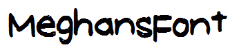 MeghansFont