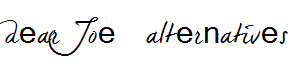 dearJoe 5 alternatives