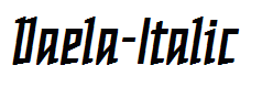 Daela-Italic