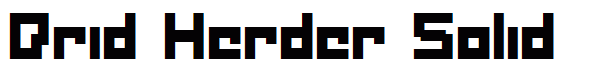 Drid Herder Solid