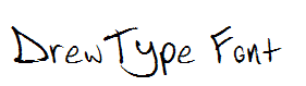 DrewType Font