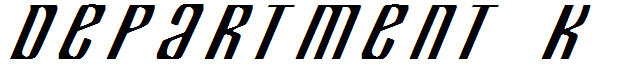 Department K