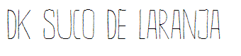 DK Suco De Laranja