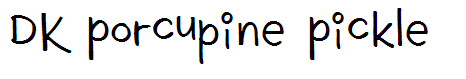 DK Porcupine Pickle