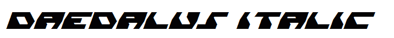 Daedalus Italic