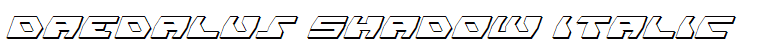 Daedalus Shadow Italic