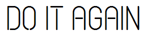 Do It Again