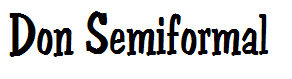 Don Semiformal