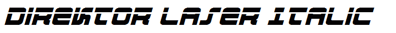 Direktor Laser Italic
