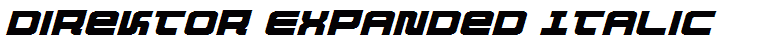 Direktor Expanded Italic