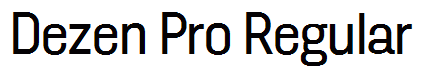 Dezen Pro Regular