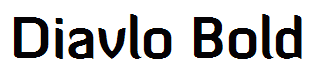 Diavlo Bold