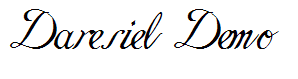 Daresiel Demo