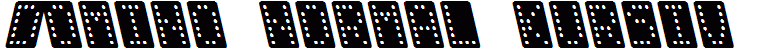 Domino normal kursiv