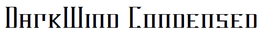 DarkWind Condensed