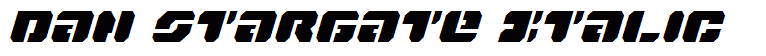 Dan Stargate Italic