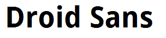 Droid Sans