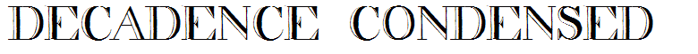 decadence condensed