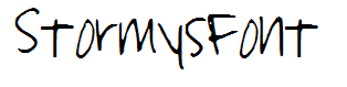 StormysFont