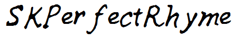 SKPerfectRhyme