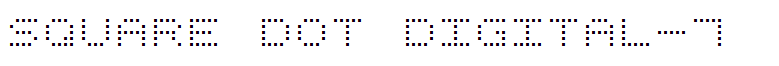 Square Dot Digital-7