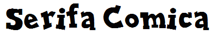 Serifa Comica
