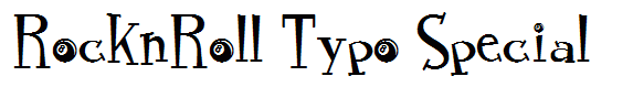 RocknRoll Typo Special