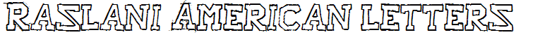 Raslani American letters