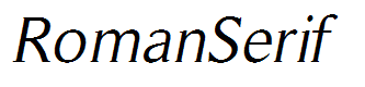 RomanSerif