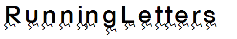 RunningLetters