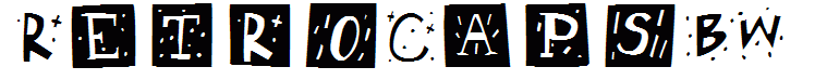 RetroCapsBW
