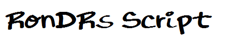 RonDRs Script