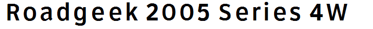 Roadgeek 2005 Series 4W