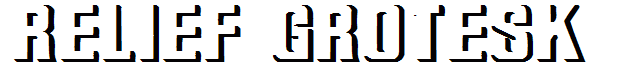 Relief Grotesk