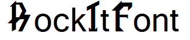 RockItFont